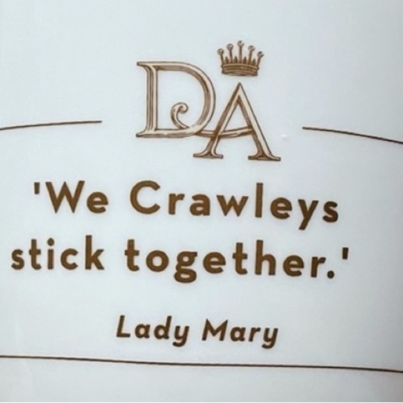 Downton Abby 2015 We Crawleys Stick Together Lady Mary Coffee Tea 14oz Mug Cup - Picture 11 of 13
